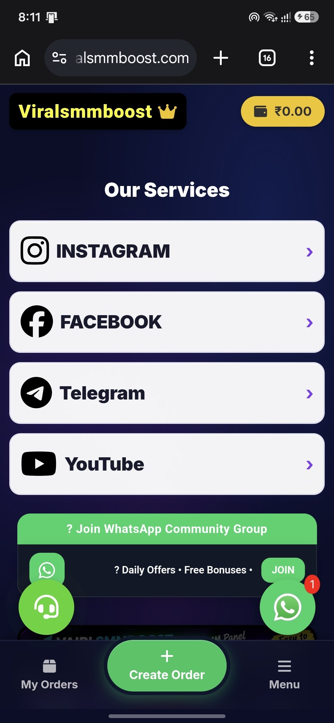 Screen 1